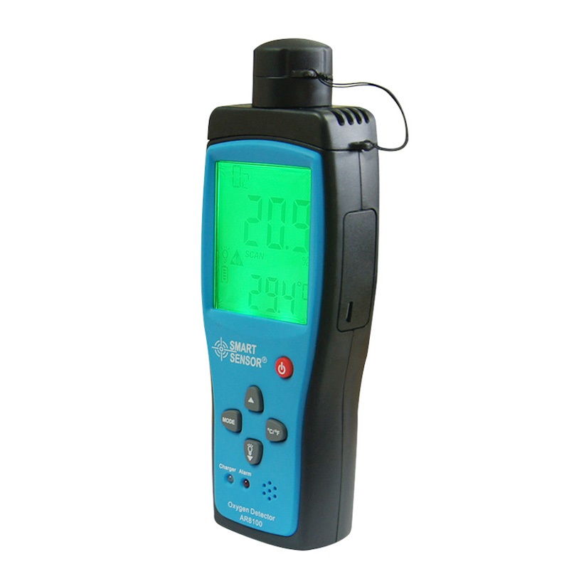 如何有效利用?，擜R8100/AS8801氧氣檢測儀進行安全監測